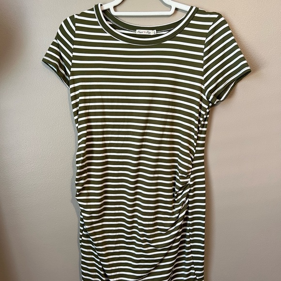 Maternity T-Shirt Dress - Picture 3 of 3